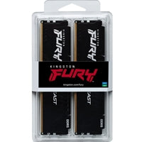 Kingston FURY Beast KF552C40BBK2 32GB System Memory DDR5, 5200MHz, 2 x 16GB, CL40-40-40 Kingston FURY Beast KF552C40BBK2 32GB System Memory DDR5, 5200MHz, 2 x 16GB, CL40-40-40